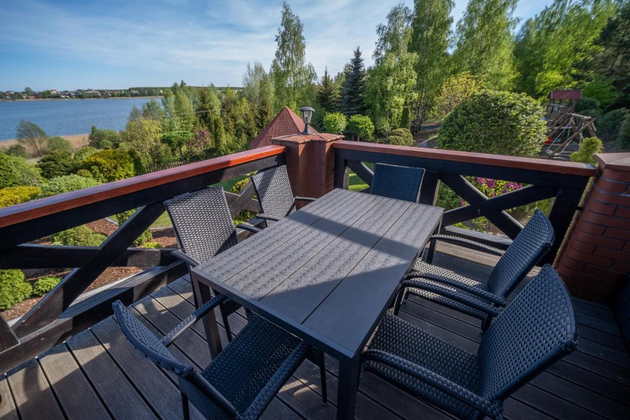 Villa Dom na wzgórzu z widokiem na jezioro Lipnica  Exterior foto