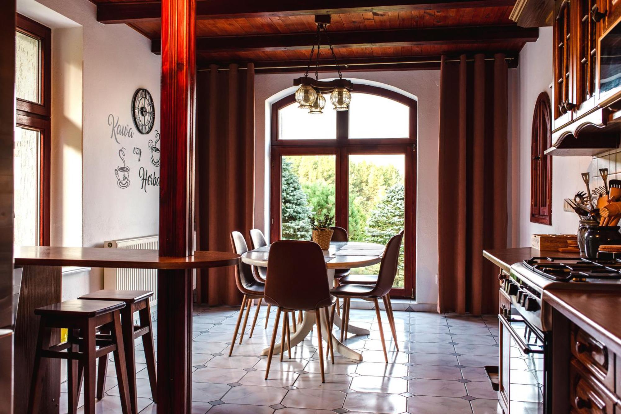 Villa Dom na wzgórzu z widokiem na jezioro Lipnica  Exterior foto